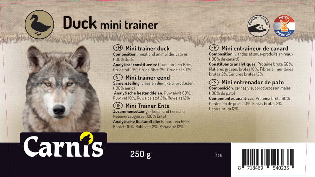 Mini trainer de canard en seau (250g) – Image 2