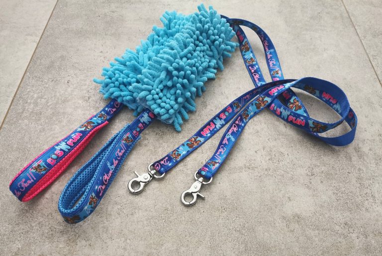 Laisse et Tug chenille Dog'N'Fun