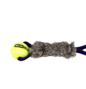 Tug lapin et balle de tennis avec amortisseur
