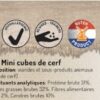 Cubes de cerf en seau (350g) – Image 2