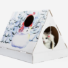 Maison à gratter pour chat