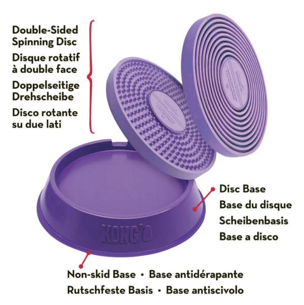 Disque de léchage rotatif double face – Image 6