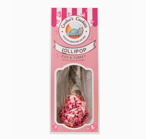 Chewy-Pop 100% comestible pour chien - St Valentin