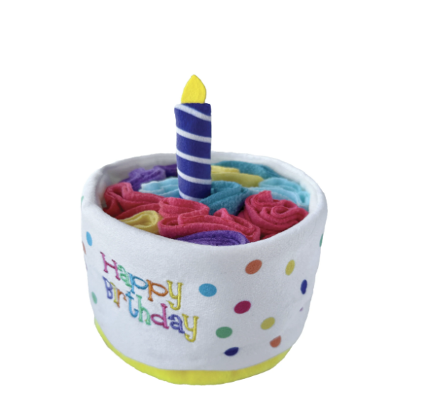 Gâteau d'anniversaire de fouille