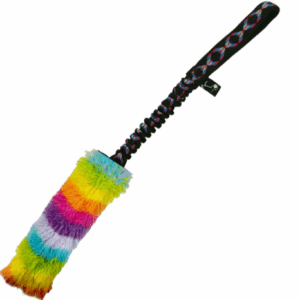 Tug fausse fourrure avec amortisseur- Flexipets