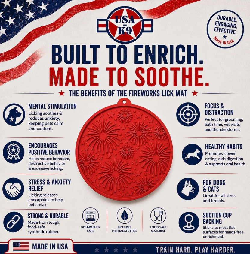 Emat avec ventouses Sodapup - feux d'artifice – Image 4